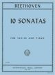 INTERNATIONAL MUSIC BEETHOVEN Ten Sonatas For Violin & Piano