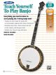 ALFRED TEACH Yourself To Play Banjo By Morty Manus & Ron Manus (book/cd/dvd)