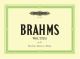 EDITION PETERS JOHANNES Brahms Waltzes Opus 39 For Piano Duet