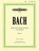 EDITION PETERS BACH Toccata & Fugue In D Minor Bmv 565 For Piano Solo