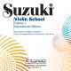 SUZUKI VIOLIN Shool Volume 1 Cd International Edition Performed By William Preucil