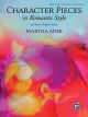 ALFRED CHARACTER Pieces In Romantic Style Book 3 By Martha Mier
