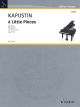 SCOTT PUBLICATIONS 6 Little Pieces Op.133 Composed By Nikolai Kapustin For Piano Solo