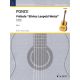 SCHOTT MANUEL Maria Ponce Prelude Silvius Leopold Weiss For Guitar