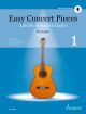 SCHOTT EASY Concert Pieces Guitar Volume 1 Book With Online Audio