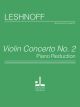 JONATHAN LESHNOFF VIOLIN Concerto No. 2 Piano Reduction By Jonathan Leshnoff