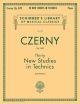 G SCHIRMER CZERNY Thirty New Studies In Technics Op.849