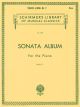 G SCHIRMER SONATA Album For The Piano Book 2 Selected Works By Various Composers