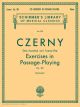 G SCHIRMER CZERNY One Hundred & Twenty-five Exercises In Passage-playing Op.261