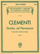 G SCHIRMER CLEMENTI Gradus Ad Parnassum 29 Selected Studies For Piano