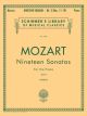 G SCHIRMER WOLFGANG A Mozart Nineteen Sonatas For The Piano Book 2 Nos 11 To 19