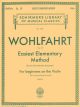 G SCHIRMER WOHLFAHRT Easiest Elementary Method Op 38 For Beginners On The Violin Ed Smith