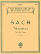 G SCHIRMER J S Bach Toccatas For The Piano