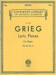 G SCHIRMER GRIEG Lyric Pieces Volume 5 Opus 68 & 71 For The Piano