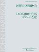 HAL LEONARD JOHN Harbison Leonard Stein Anagrams For Piano