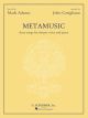 G SCHIRMER METAMUSIC Three Songs For Theater Voice & Piano By Adamo/corigliano