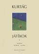 EDITIO MUSICA BUDAPE KURTAG Games For Piano Volume 1