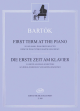 EDITIO MUSICA BUDAPE BELA Bartok First Term At The Piano For Piano Solo