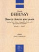DURAND DEBUSSY Selected Piano Works Vol 1 For Piano