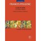 DURAND FRANCIS Poulenc Le Bestiaire Ou Cortege D'orphee For High Voice