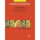 DURAND FRANCIS Poulenc Le Bestiaire Ou Cortege D'orphee For Medium/low Voice
