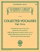 G SCHIRMER COLLECTED Vocalises High Voice Concone/lutgen/sieber/vaccai Volume 2133