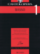 RICORDI CANTOLOPERA Bass 1 Piano-vocal Score & Cd With Orchestral Accomp.