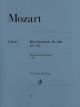 HENLE MOZART Piano Sonata In E Flat Major K 282 (189g)