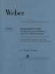 HENLE WEBER Concert Piece In F Minor Opus 79 For Piano & Orchestra (piano Reduction)