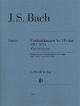 HENLE J.S. Bach Harpsichord Concerto No.3 D Major Bmv 1054