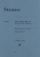 HENLE STRAUSS Eight Poems Op.10 For Low Voice & Piano