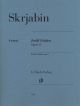 HENLE SCRIABIN Twelve Etudes Op.8 For Piano Solo