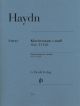 HENLE HAYDN Piano Sonata In C Minor Hob.xvi:20 For Piano Solo
