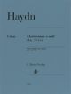 HENLE HAYDN Piano Sonata In E Minor Hob. Xvi:34
