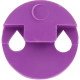 TOURTE TOURTE-STYLE Violin Mute Round 2 Holes (purple)