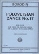 INTERNATIONAL MUSIC BORODIN Polovetsian Dance No 17 For Flute (or Ob Eh Or Cl) & Piano