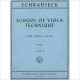 INTERNATIONAL MUSIC SCHRADIECK School Of Viola Technique Volume Ii For Viola