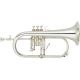 YAMAHA YFH8315GSII Custom Series Flugelhorn, Silver-plated