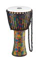 MEINL PADJ5-L-F Rope Tuned Travel Series Djembe 12-inch Simbra With Synthetic Head