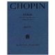 HENLE CHOPIN Etude In E Major Opus 10 No 3 For Piano