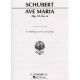 G SCHIRMER SCHUBERT Ave Maria Op. 52, No. 6 For Medium Voice & Piano