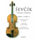 BOSWORTH SEVCIK Violin Studies Opus 1 Part 2 Exercises In The 2nd-7th Positions