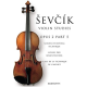BOSWORTH SEVCIK Violin Studies School Of Bowing Technique Op 2 Part 5