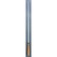 MAESTRO BATONS TR7B 14-inch White Wood Shaft Baton With Tapered Cork Handle