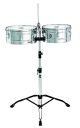 MEINL HEADLINER Series 13-inch & 14-inch Timbales, Chrome
