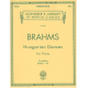 G SCHIRMER JOHANNES Brahms Hungarian Dances For Piano Complete Books 1 To 4