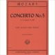 INTERNATIONAL MUSIC WOLFGANG A Mozart Concerto No 5 In A Major K219 For Violin & Piano