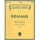 G SCHIRMER JOHANNES Brahms Waltzes Opus 39 For Piano Solo