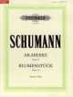 WIENER URTEXT ED SCHUMANN Arabeske & Blumenstuck For Piano Solo