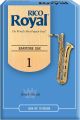 ROYAL BY D'ADDARIO BARITONE Saxophone Reeds Strength 1.0 10-pack